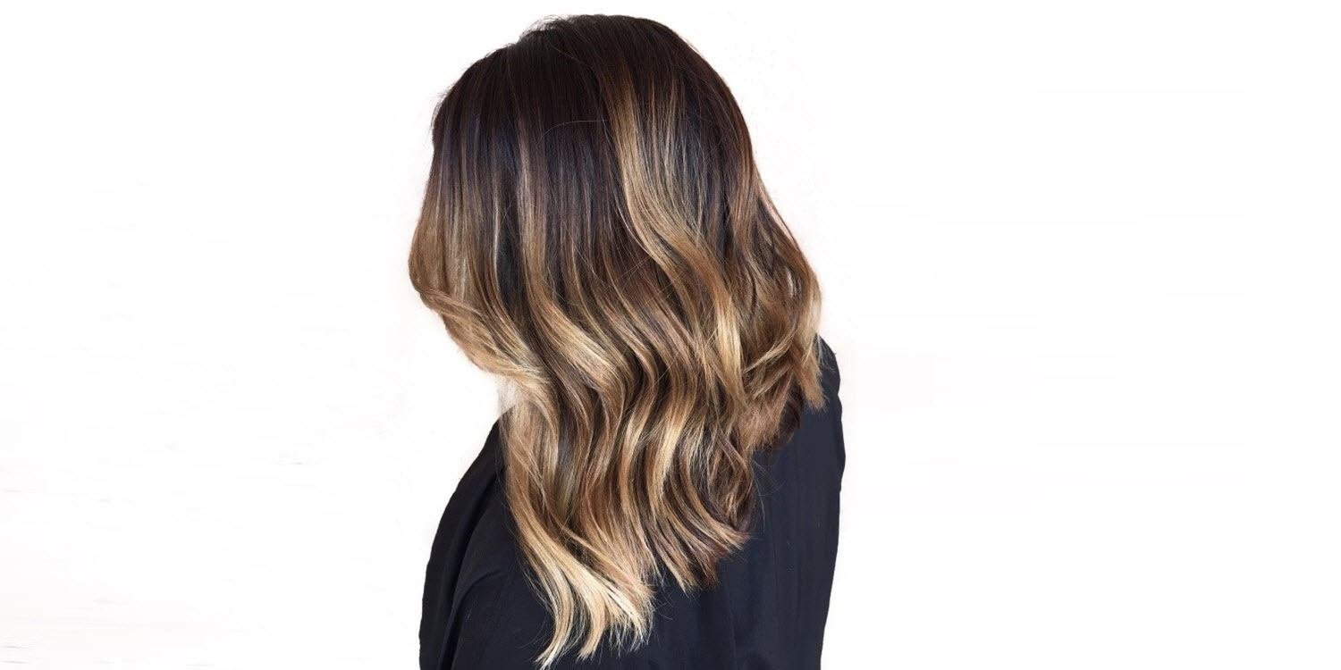 Tiger eye hotsell balayage straight hair