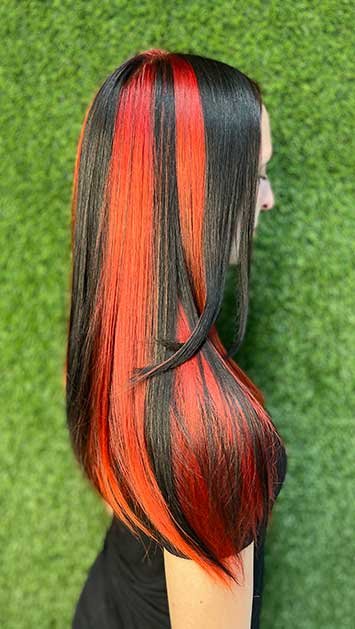 Chunky Red Ribbons