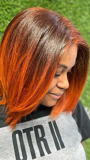 Copper Ombre Bob