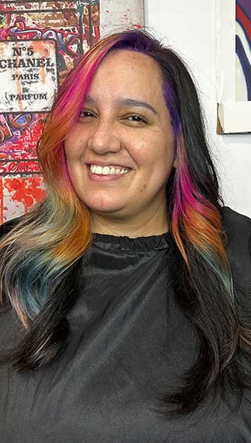 Rainbow Face Frame