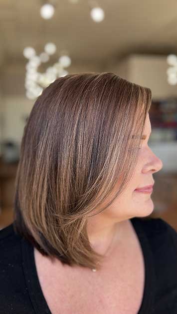 Soft Bronde Bob