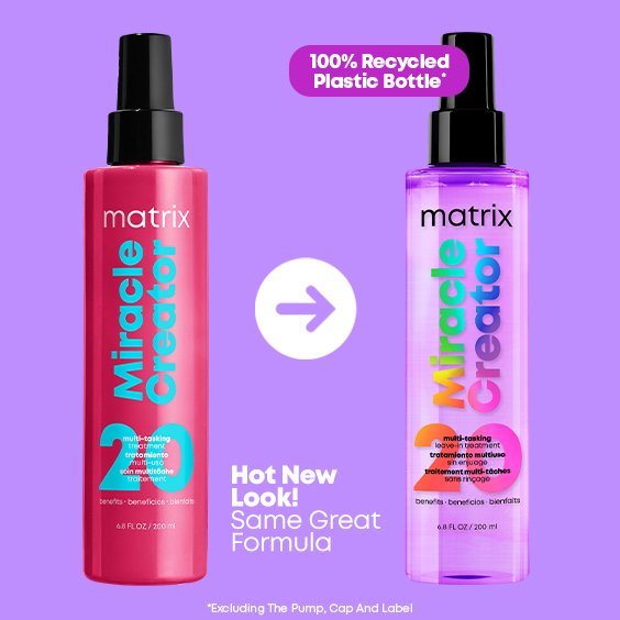 Matrix 2025 Sustainability Miracle New Pack Banner