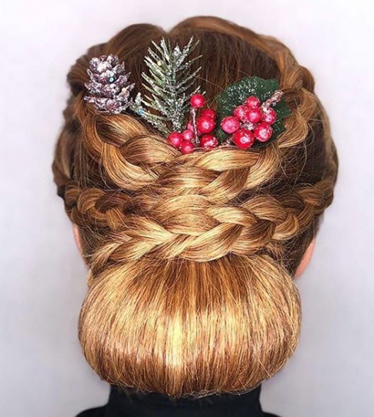 braided-chignon-bun
