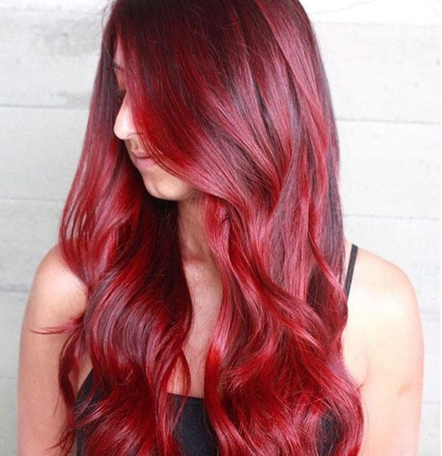 35 Splendid Dark Red Hair Color Ideas for 2023