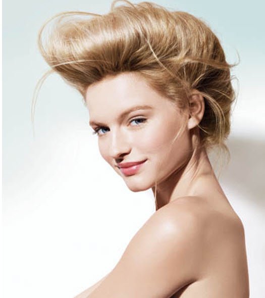 How To Get The Romantic Updo Look Matrix