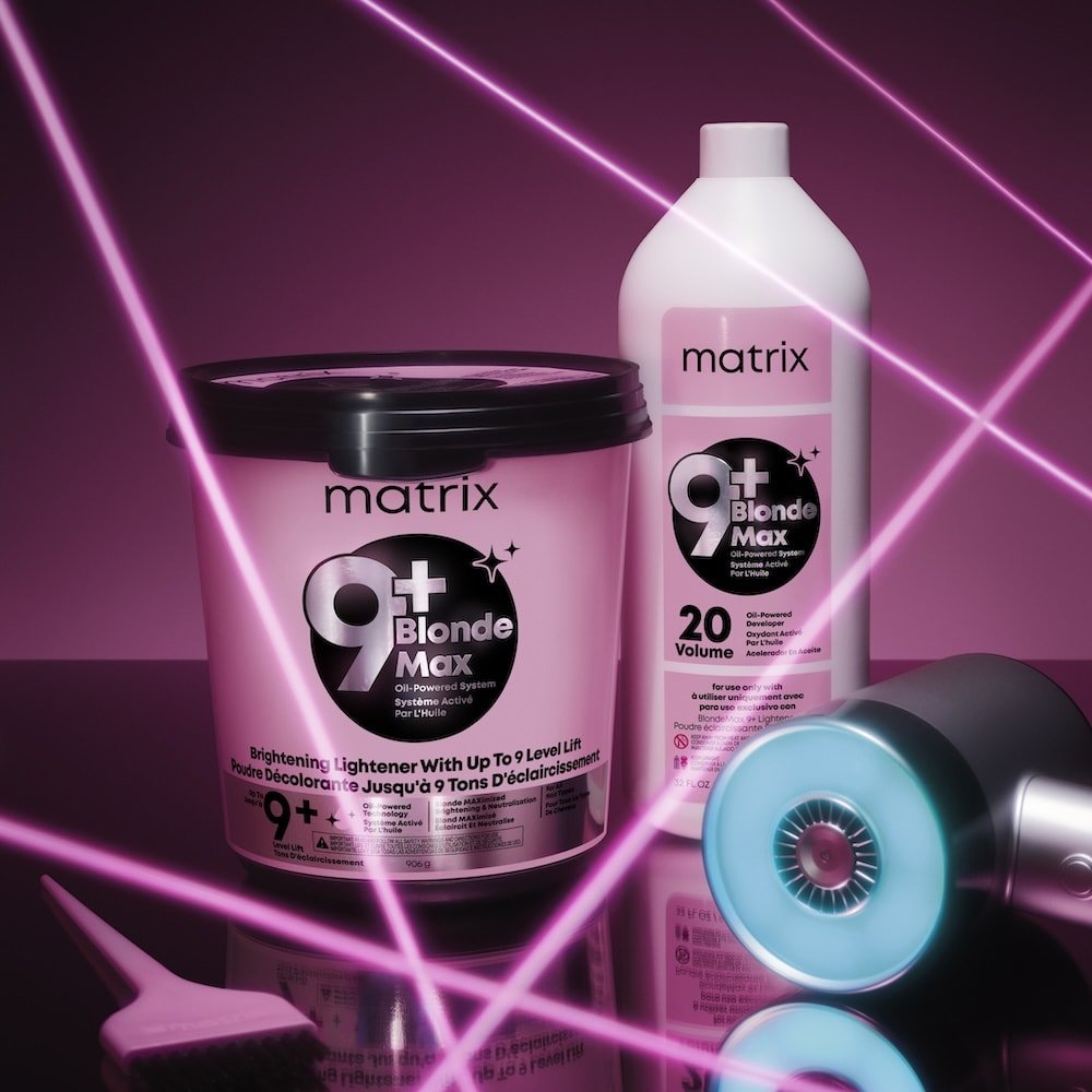 Matrix 2025 NA BlondeMax9 Lightener Developer Lasers
