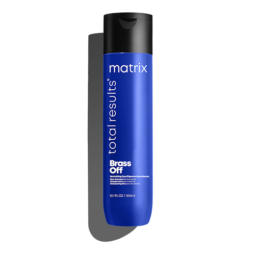 Total Results Brass Off Clarifying Blue Shampoo Matrix