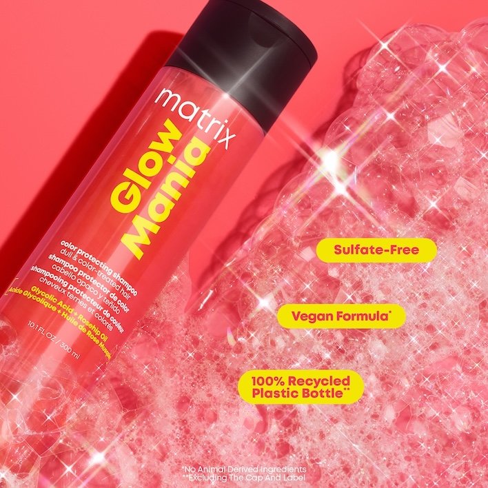 Matrix 2024 Glow Mania Shampoo Texture