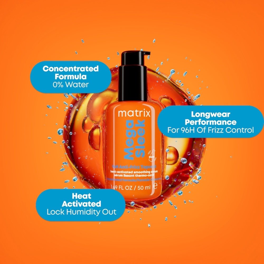 Mega Sleek 96H Anti-Frizz Topcoat | Matrix