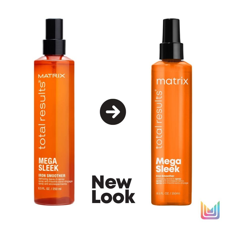 Mega Sleek Iron Smoother Anti-Frizz Spray | Matrix Mega Sleek Iron Smoother Anti-Frizz Spray | Matrix