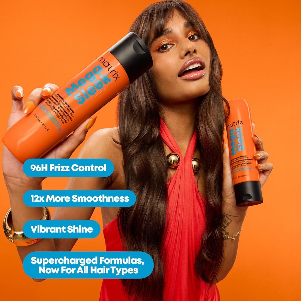 Matrix 2025 Mega Sleek Reno Ecomm Benefits Shampoo